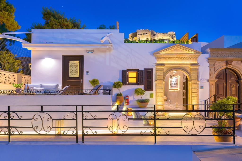 Lindos Shore Summer House With Jacuzzi And Sea View !!! Buitenkant foto