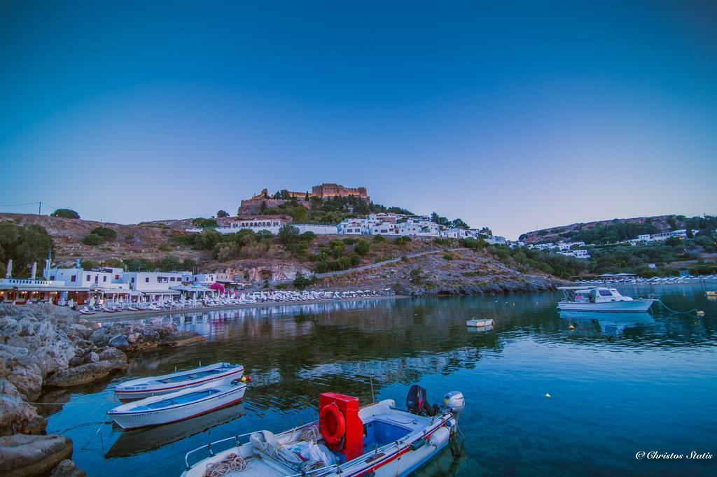Lindos Shore Summer House With Jacuzzi And Sea View !!! Buitenkant foto